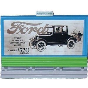 NEW! “Billboards of Yesteryear” Ford Collectable